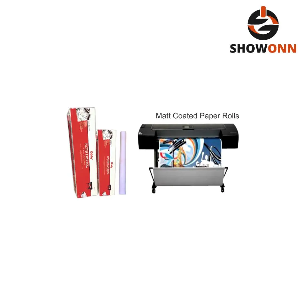 Oddy COATED PAPER MATTE (Rolls) For Plotter Machine CPR175-3625 