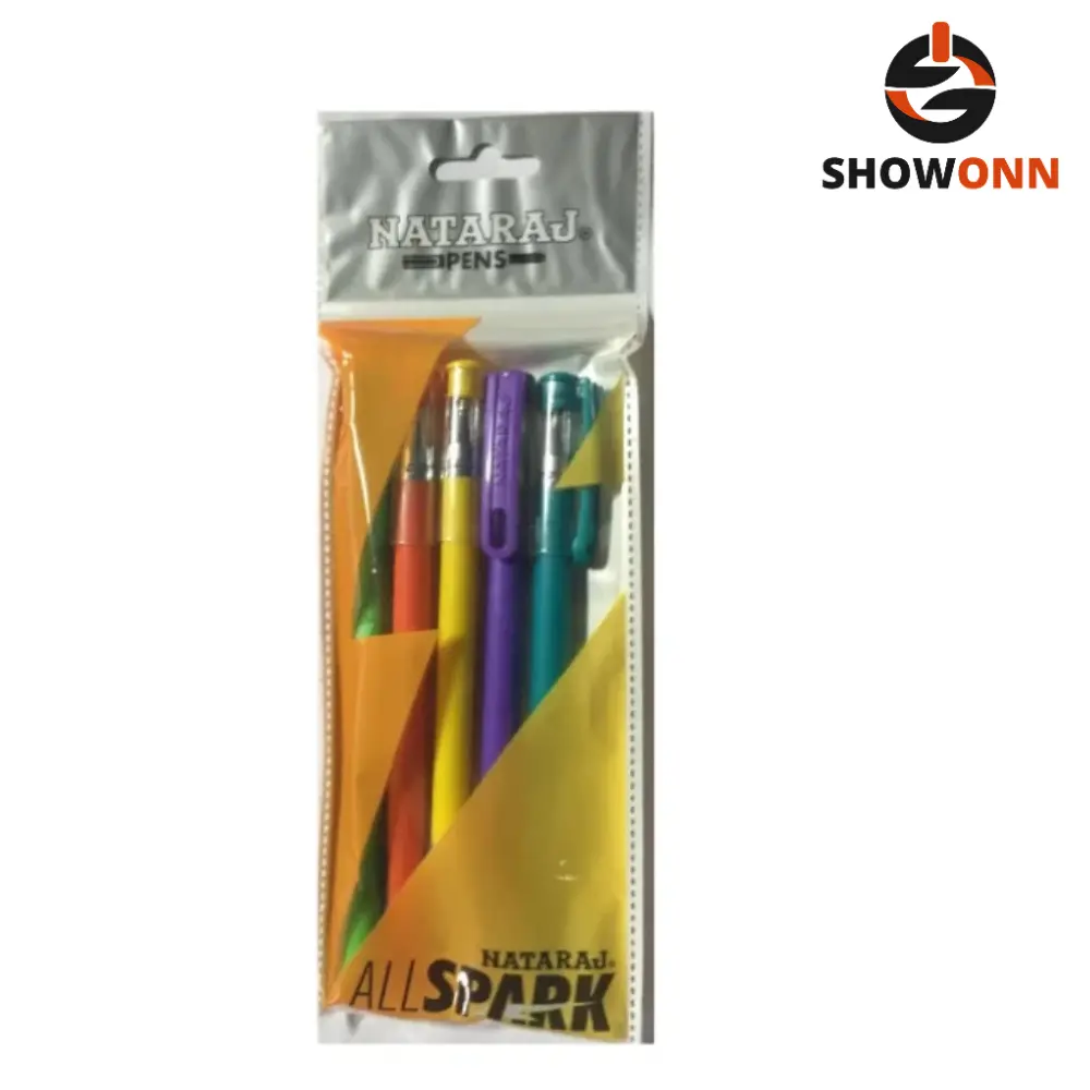 Nataraj All Spark Ball Pen (5pc Pack) 