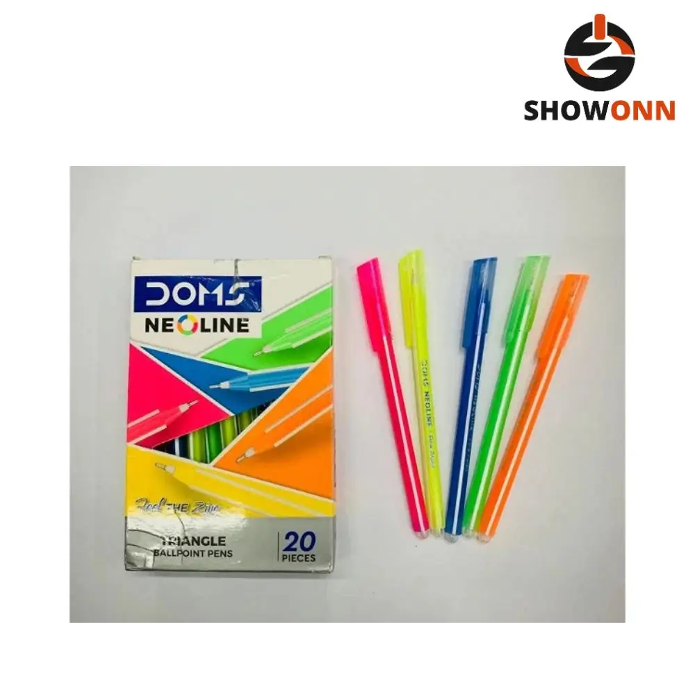 Doms Neoline Df Pen (20pc) Blue 