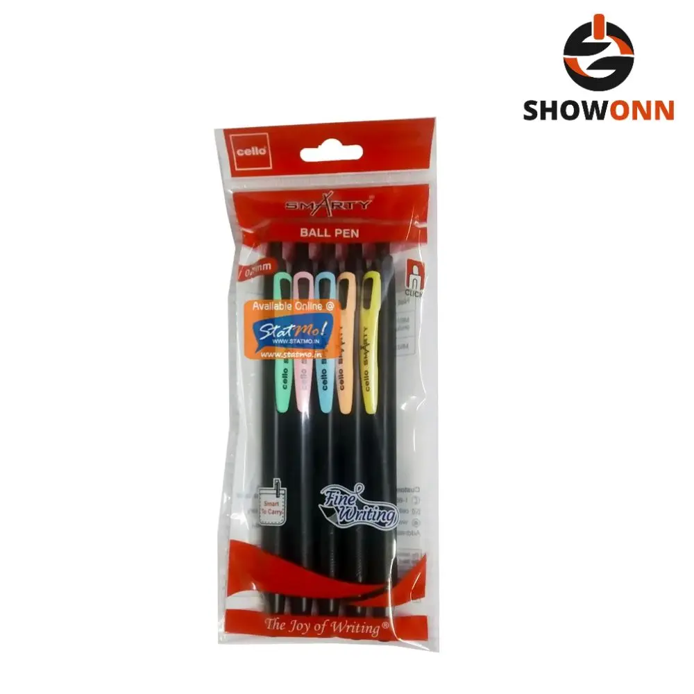 Cello Smarty Ball Pen MRP-7 (5pc) 