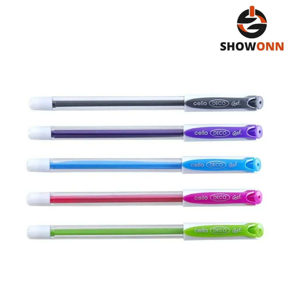 Cello Deco Gel Pen (Pack of 10) 