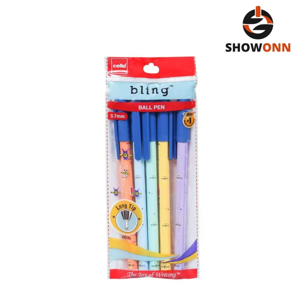 Cello Bling Pastel Pen MRP-6 (5pc) 
