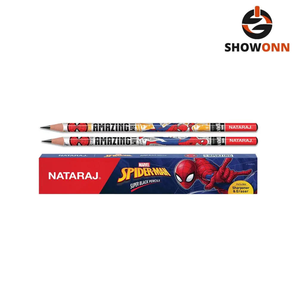 Spider Man Wooden Pencil RT (12pc) 