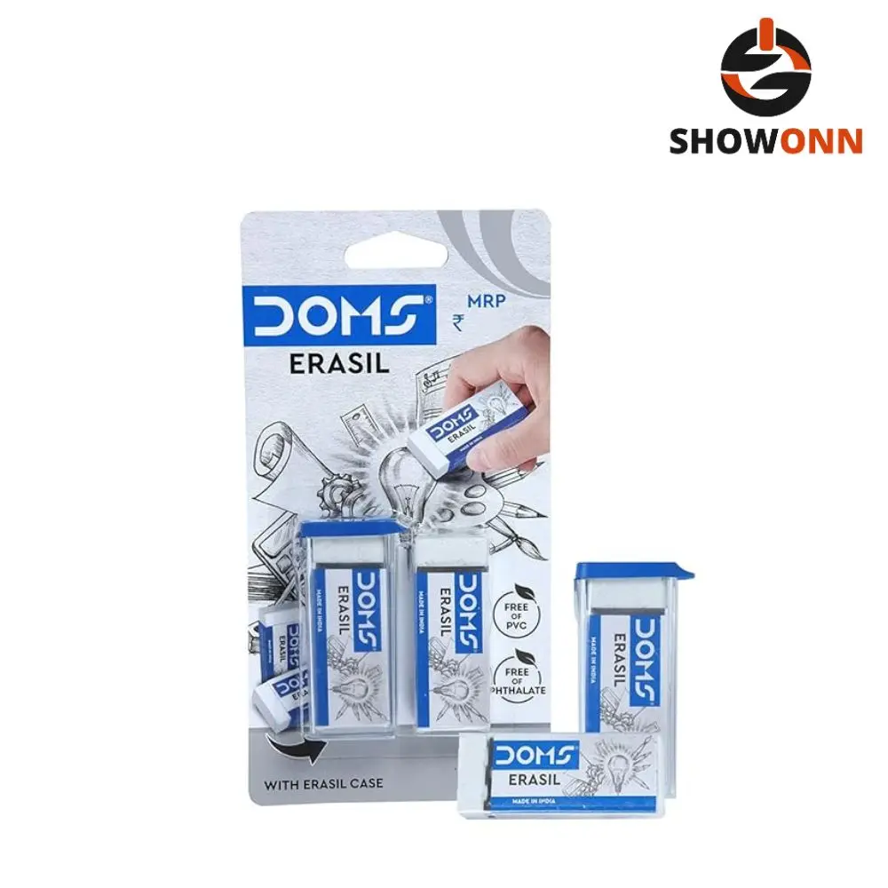 Doms Erasil Eraser (2pc Set) 20 MRP 