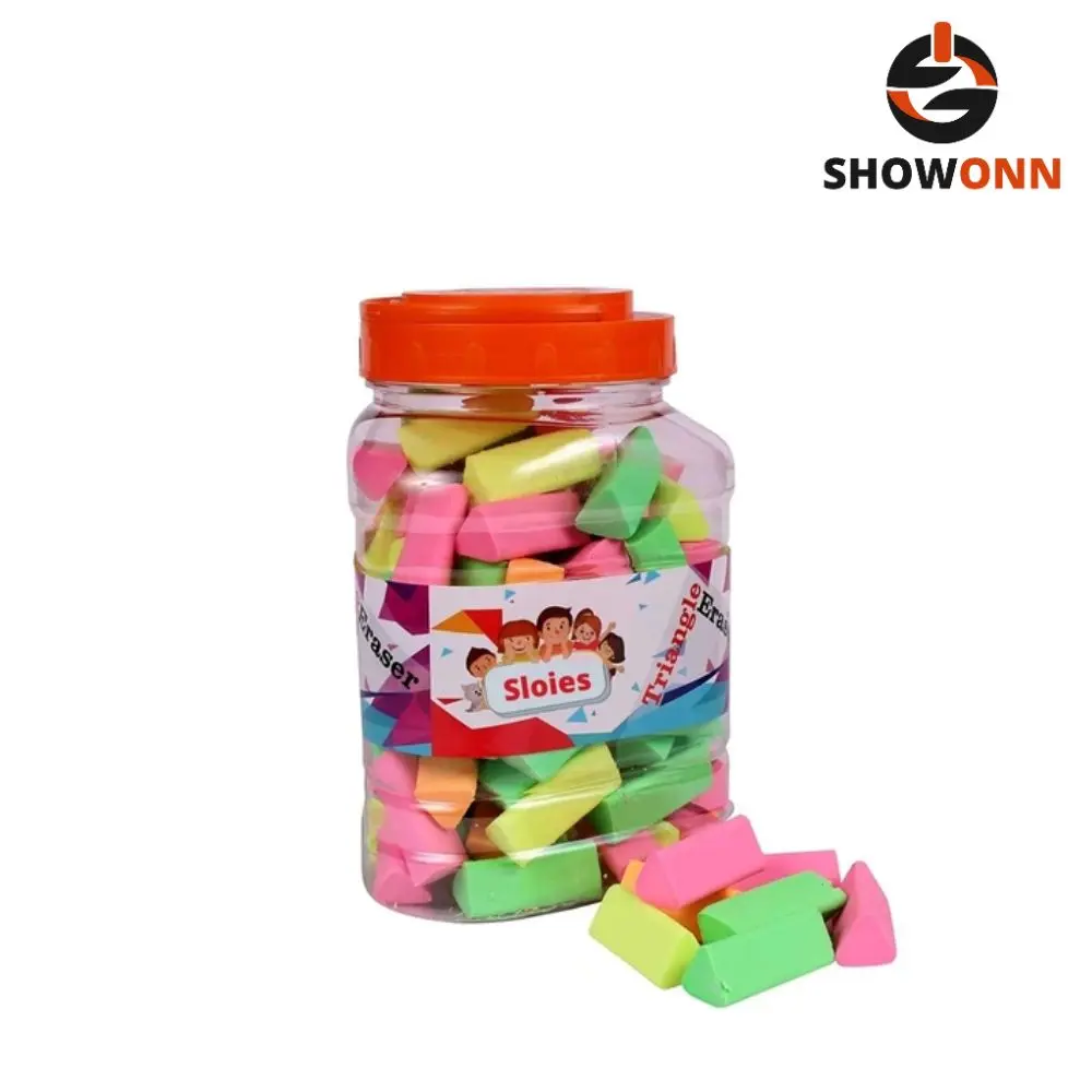 Eraser Small Triangle (100pc Jar) 
