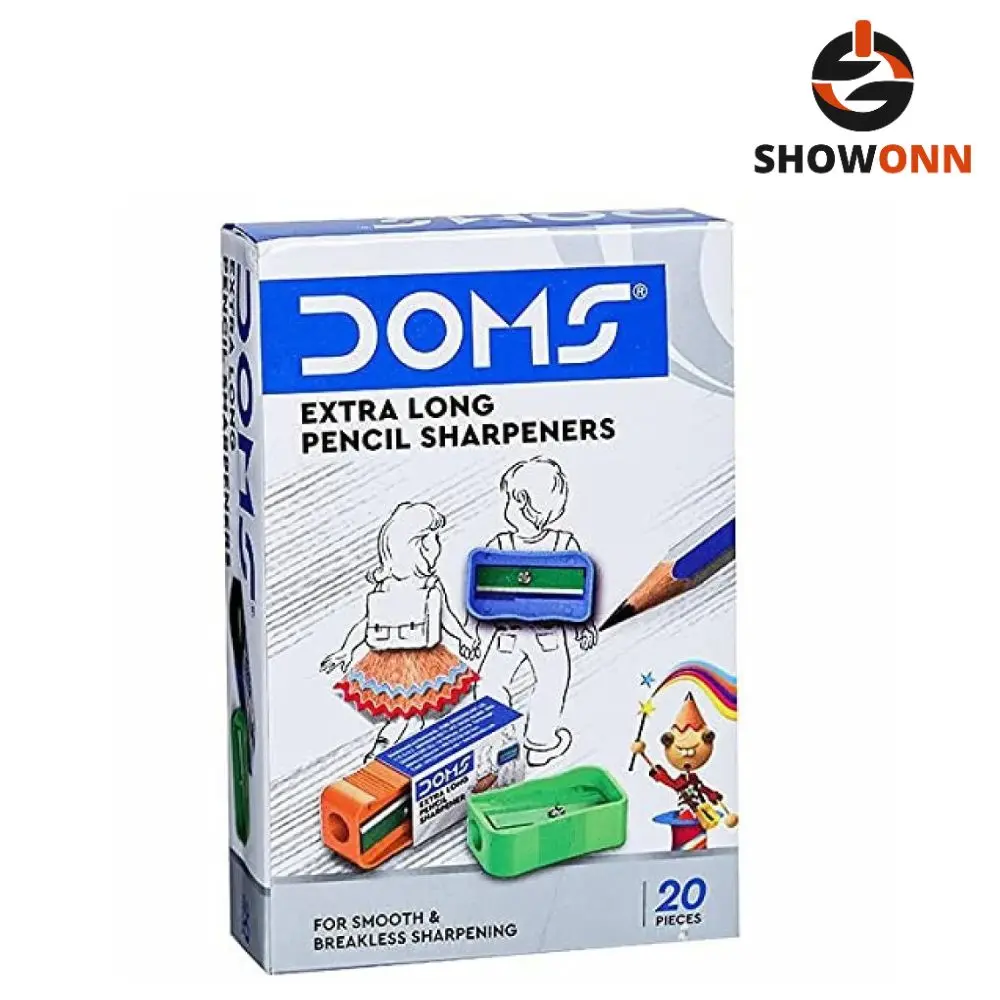 Doms Long Sharpner 5 MRP (20pc) 