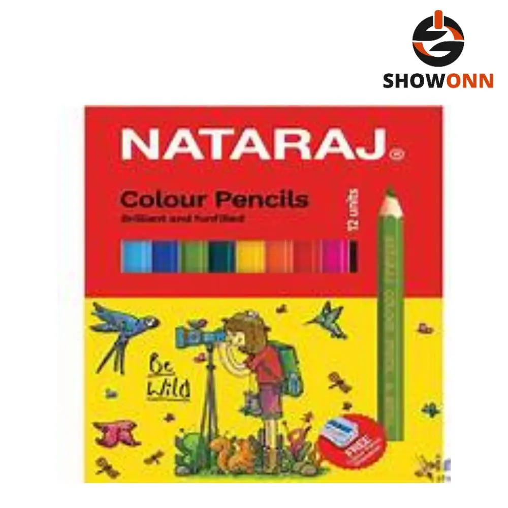 Nataraj Half Size 12 Colour Pencil