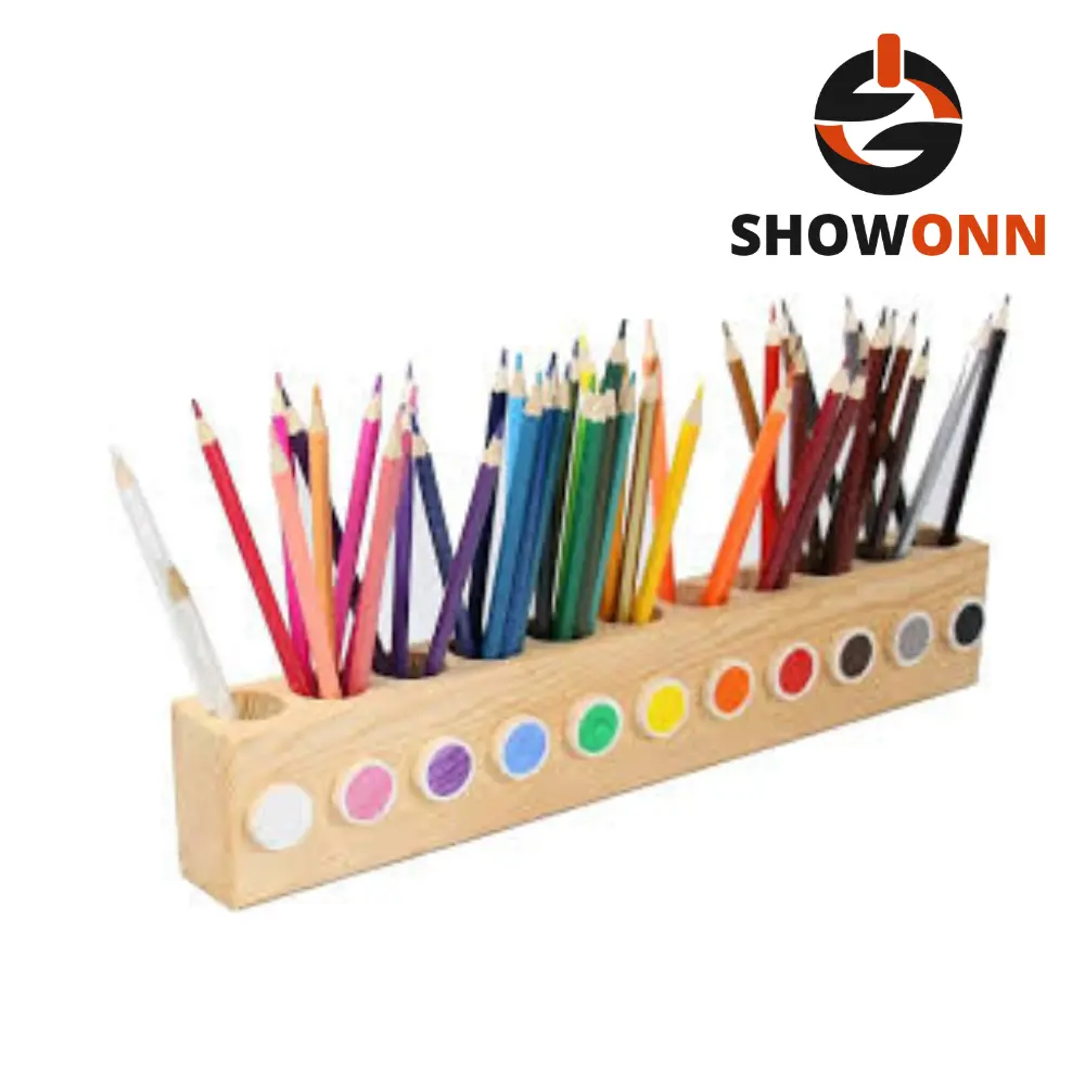 DOMS COLOUR PENCIL WITH DISPLAY STAND