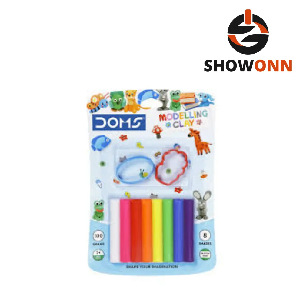 DOMS MODELLING CLAY 7 SHADES (85 GM) 