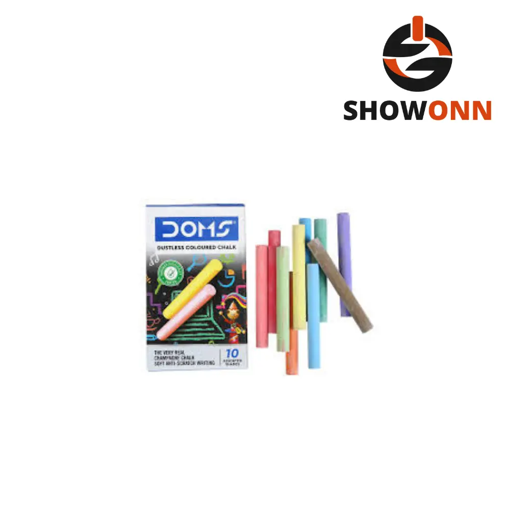  DOMS COLOURED CHALK RS.25