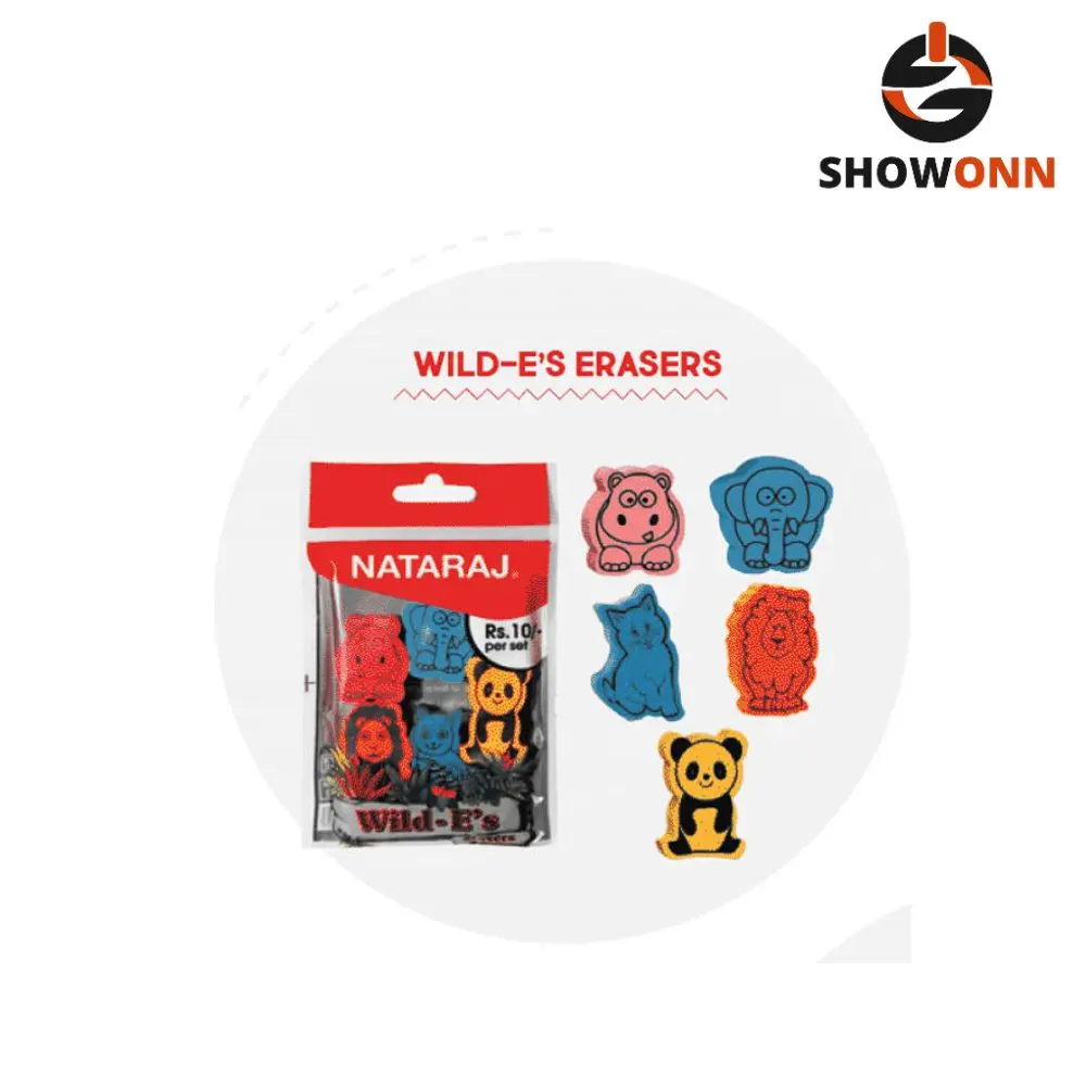 Nataraj Wild-Es  Erasers