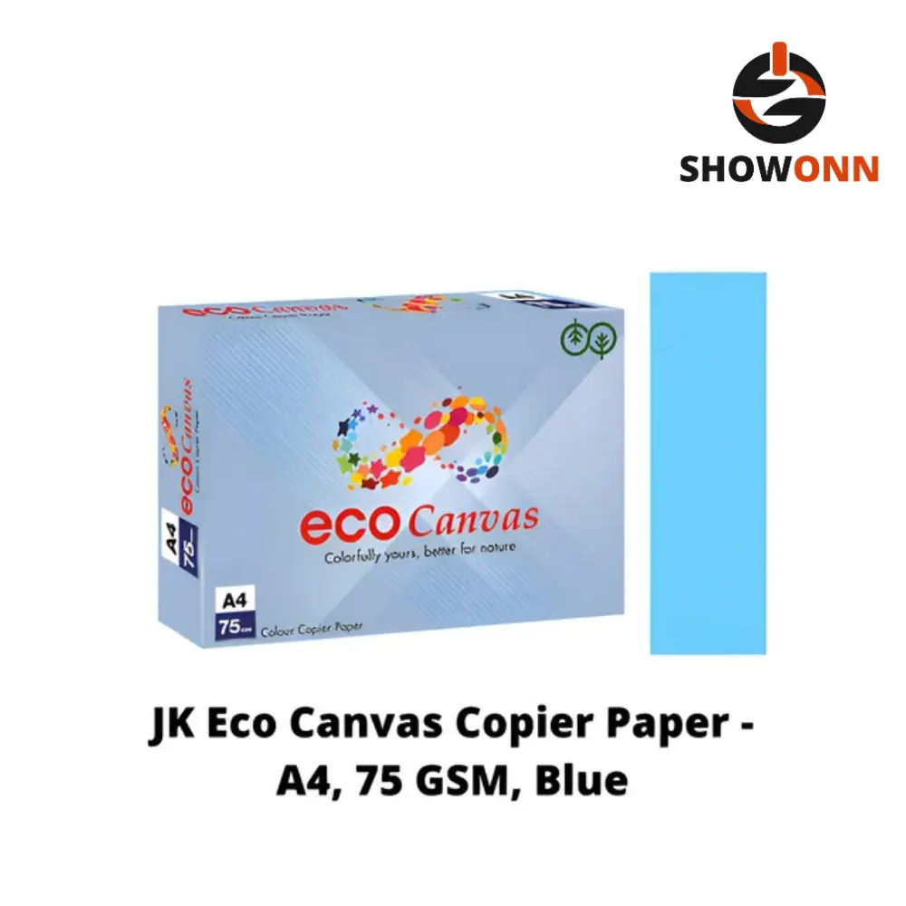 JK ECO CANVAS 75 A4 BLUE COLOUR COPIER