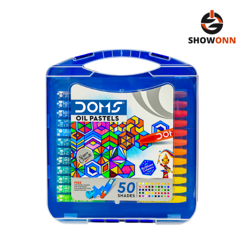 DOMS OIL PASTEL 50 SHADES (HEXAGONAL)