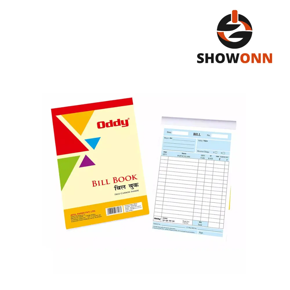 Oddy Bill Book (Offset Printed) BB-01 
