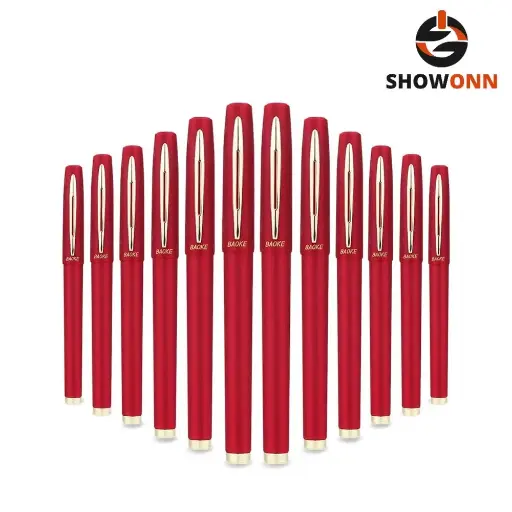 Baoke 1.0mm Roller Gel Pen (12pc Pack) 