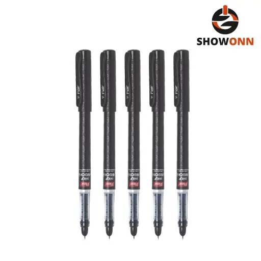 FLAIR Inky Series Carbonix Liquid Ink Fountain Pen Blister Pack (Free 2 Pieces X-Large Jumbo Cartridges) 