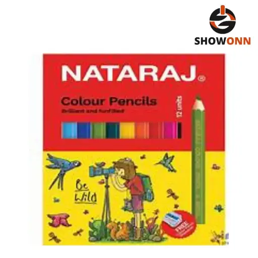 Nataraj Half Size 12 Colour Pencil