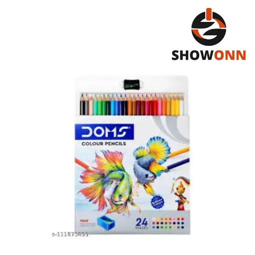 DOMS FSC 24 SHADES COLOUR PENCIL RS.120