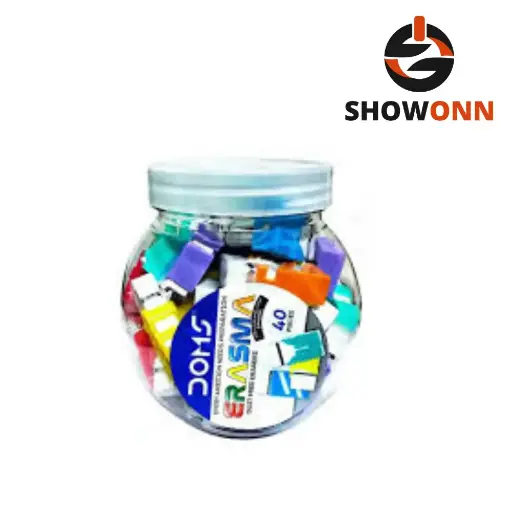  DOMS ERASMA ERASER 40 PCS JAR 1600 