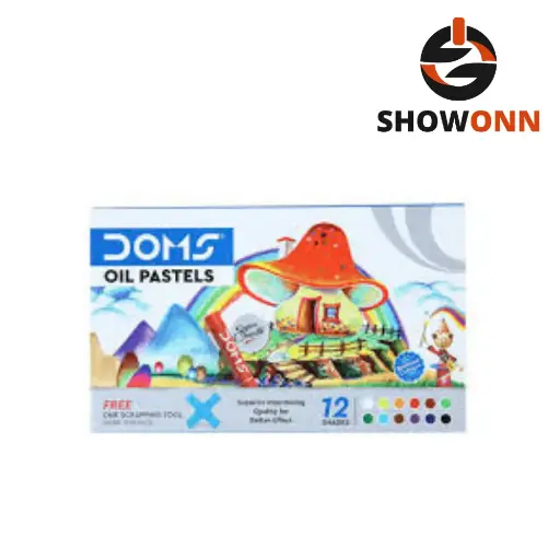 DOMS OIL PASTEL 25 SHADES BOX