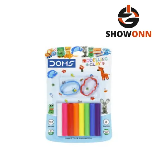 DOMS MODELLING CLAY 7 SHADES (85 GM) 