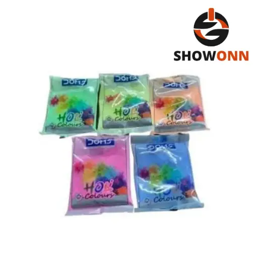 DOMS HOLI COLOURS 5 SHADES 300 GM