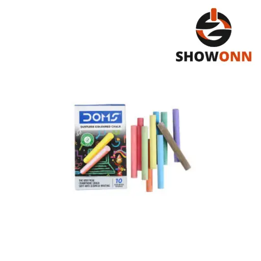  DOMS COLOURED CHALK RS.25