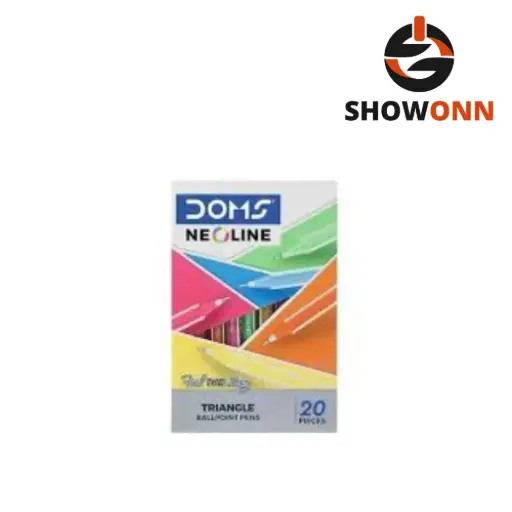 DOMS NEOLINE PEN BLUE 20 PCS DISPLAY