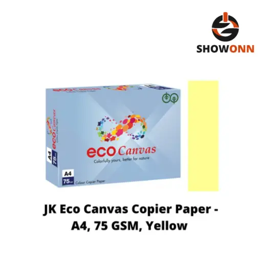 JK-ECO-CANVAS 75 A4 YELLOW COLOUR COPIER
