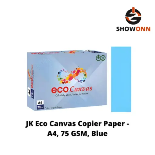 JK-ECO-CANVAS 75 A4 BLUE COLOUR COPIER