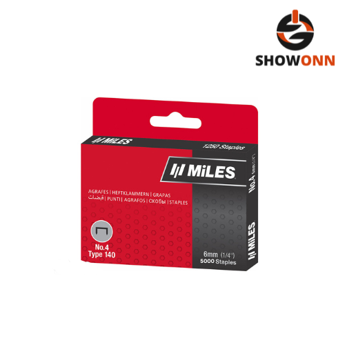 Miles Staples No.4-6mm(SS) - 5000 Staple