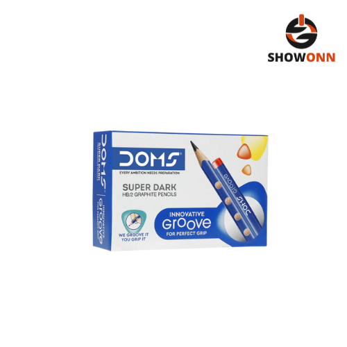 DOMS GROOVE PENCIL 100 PCS PACK