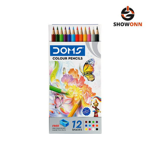 DOMS FSC 12 SHADES COLOUR PENCIL NEW