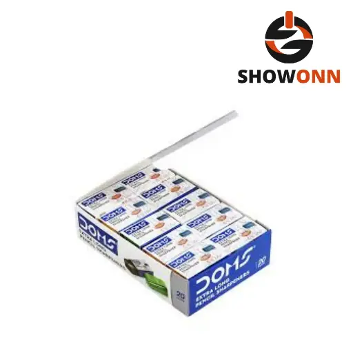 DOMS EXTRA LONG PENCIL SHARPENER 20 PCS BOX