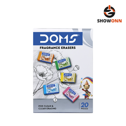 DOMS FRAGRANCE ERASER 20 PCS