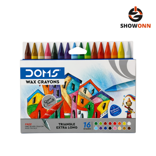 DOMS TRI EXTRA LONG WAX 16+1 SHADES