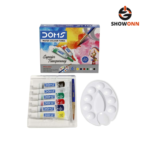 DOMS WATER COLOR TUBE 6 SHADES