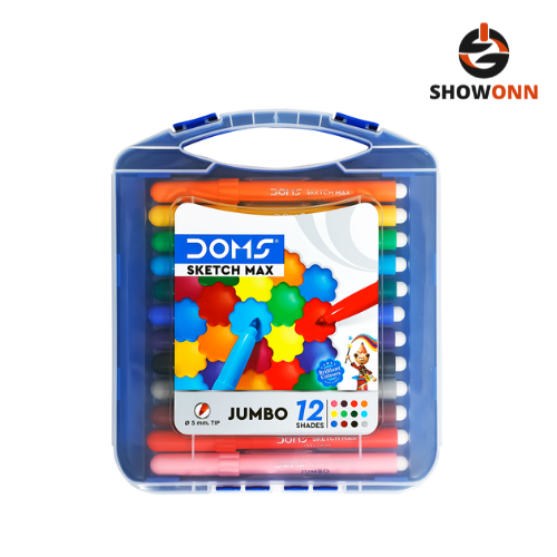 DOMS JUMBO SKETCH MAX 12 SHADES