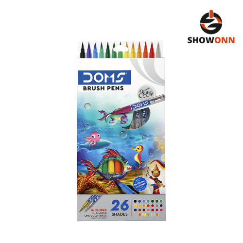 DOMS BRUSH PEN 26 SHADES
