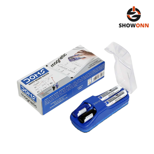 DOMS MAGNETIC WHITEBOARD DUSTER WITH 2 WHITEBOARD MARKER