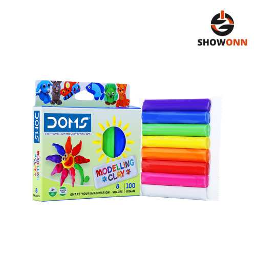 DOMS MODELLING CLAY 8 SHADES BOX