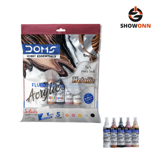 DOMS METALLIC FLUID ACRYLIC COLOUR
