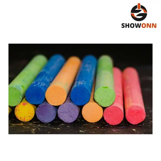 Oddy Chalk Dust Less Colored - 50 Pcs Pack CDL-C50